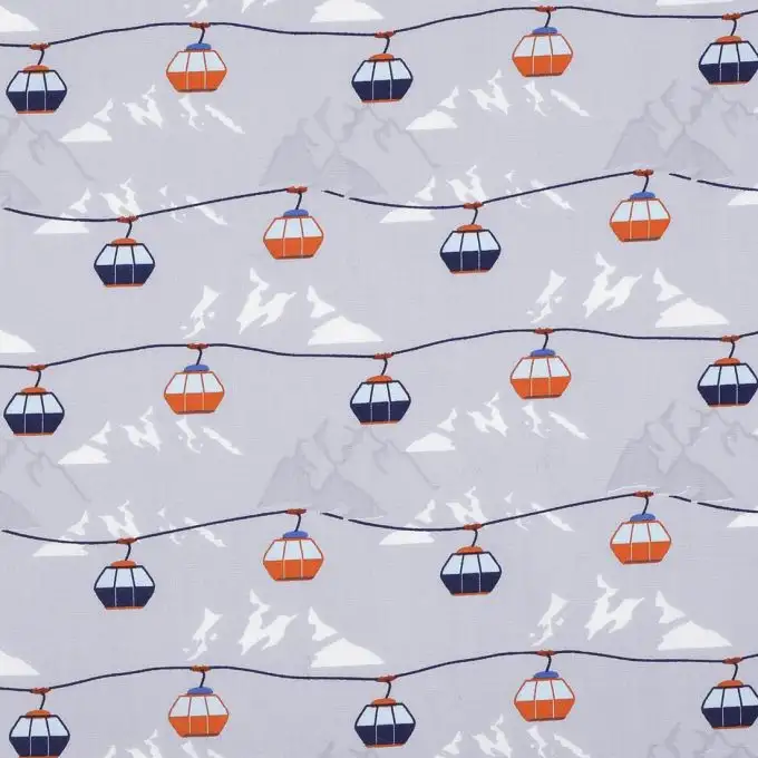 Popeline cotone cabina sci