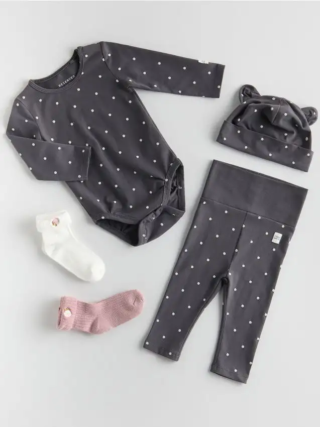 Completo con fantasia Colore grigio scuro