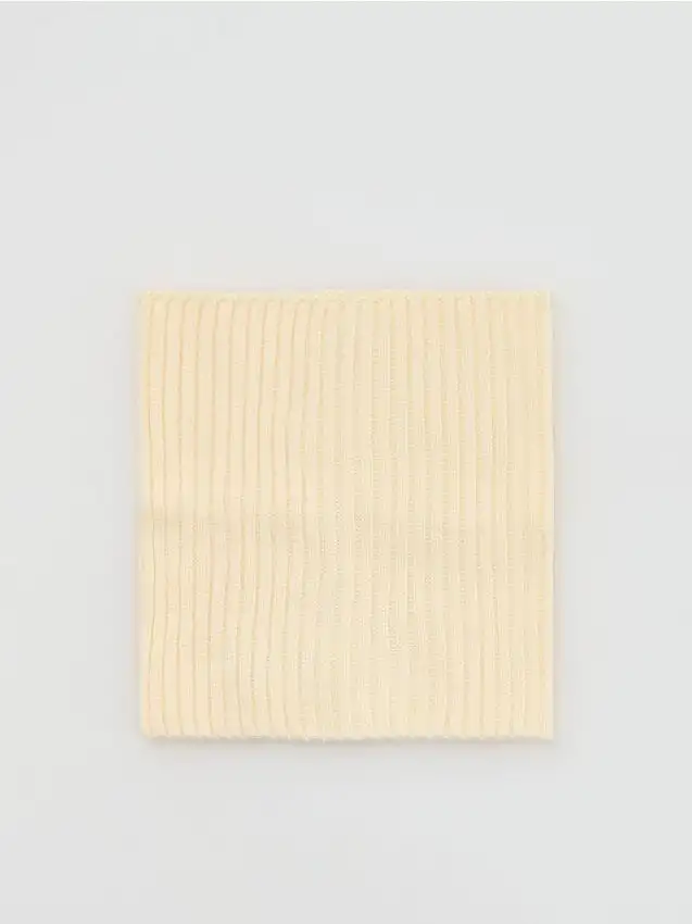 Sciarpa infinity in jersey misto viscosa Colore panna