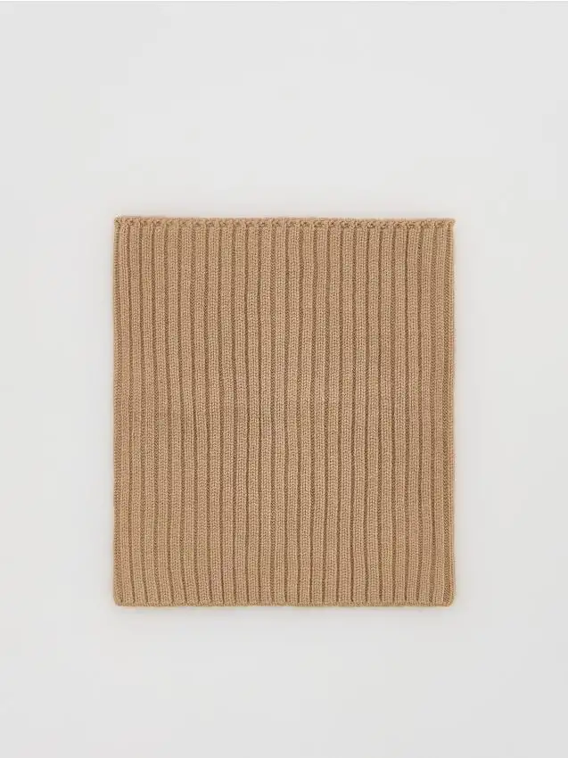 Sciarpa infinity in jersey misto viscosa Colore beige