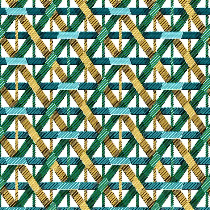 Tessuto jacquard bambù smeraldo 140 - Qualità seduta