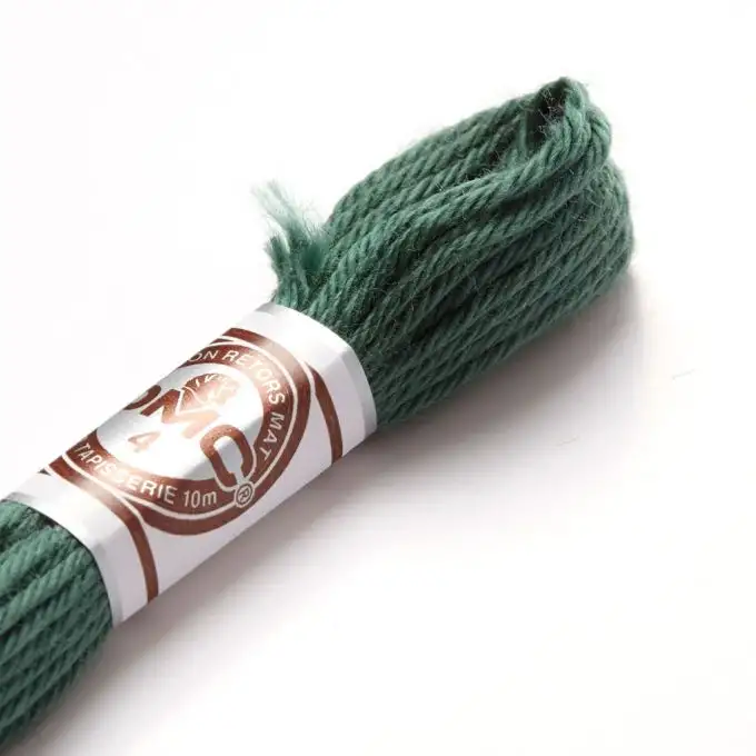 Filo da ricamo ritorto opaco verde - COL 2135