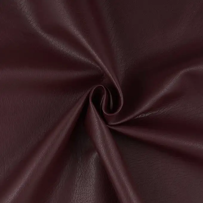 Tessuto similpelle marrone ramato