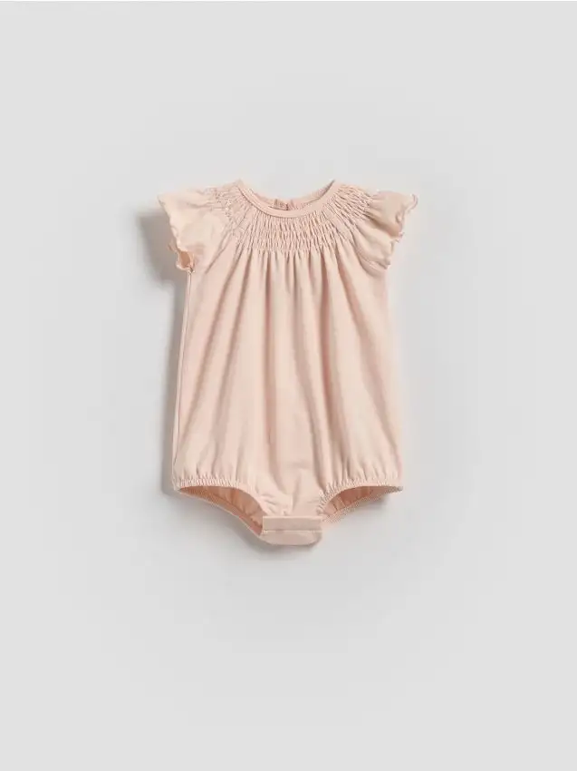 Body con volant Colore rosa pastello