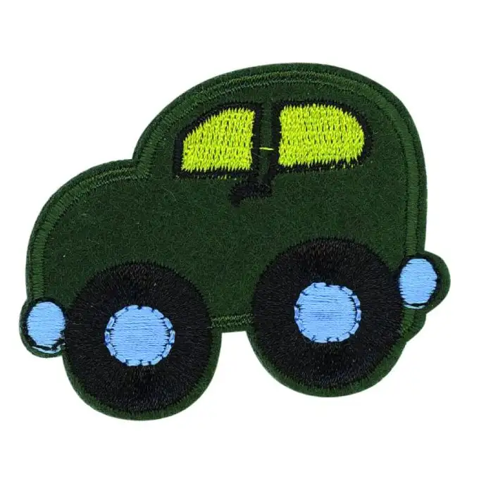 Scudetto auto verde scuro