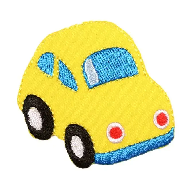 Ecusson termoadesivo auto gialla