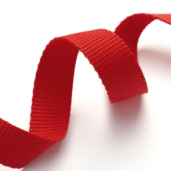 Cinghia in polipropilene rosso