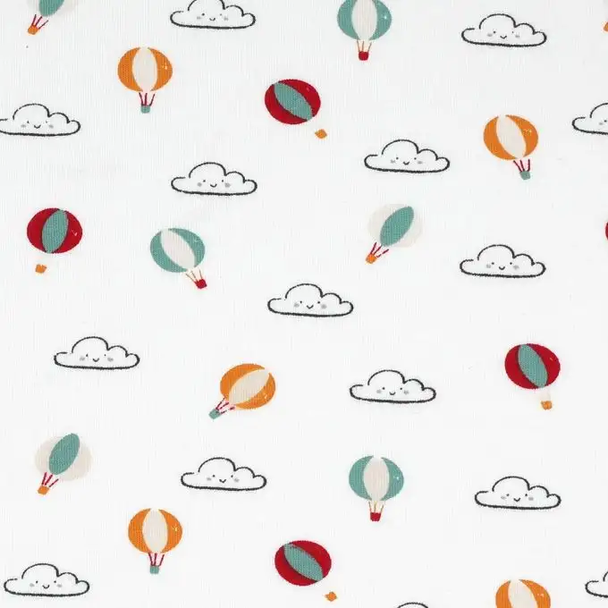 Tessuto jersey mongolfiera