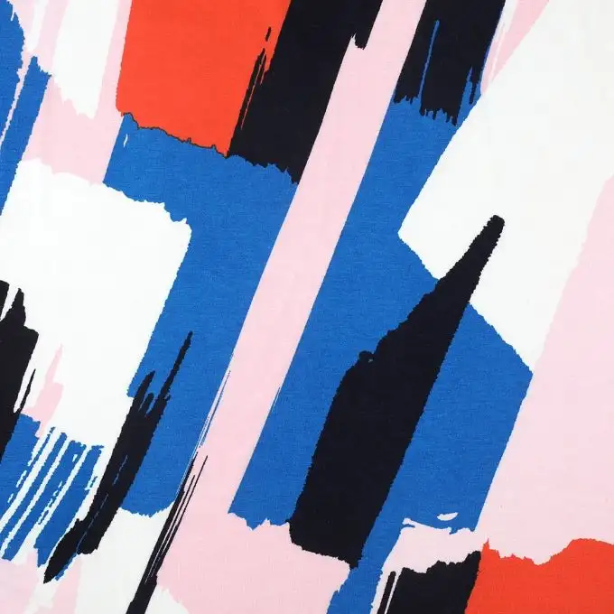 Tessuto jersey viscosa tratti obliqui