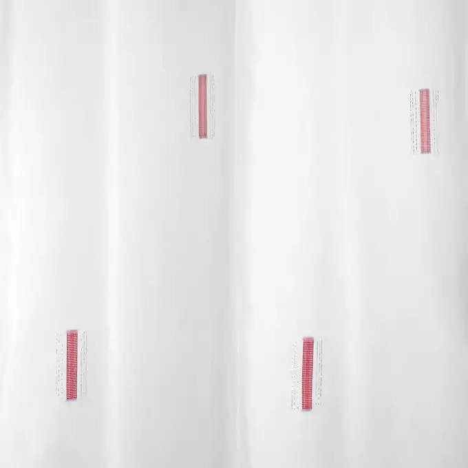 Tessuto jacquard velato corallo grande larghezza