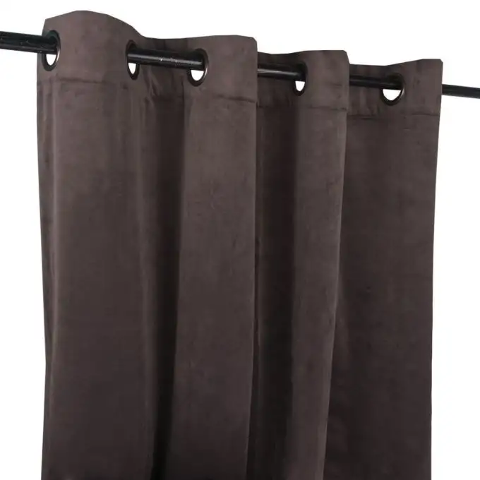 Tenda velluto Elia grigio antracite