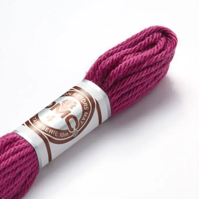 Filo da ricamo ritorto opaco rosa a viola - COL 2916