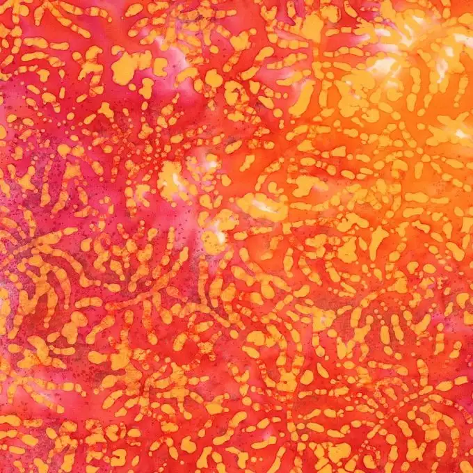 Batik rosa arancione