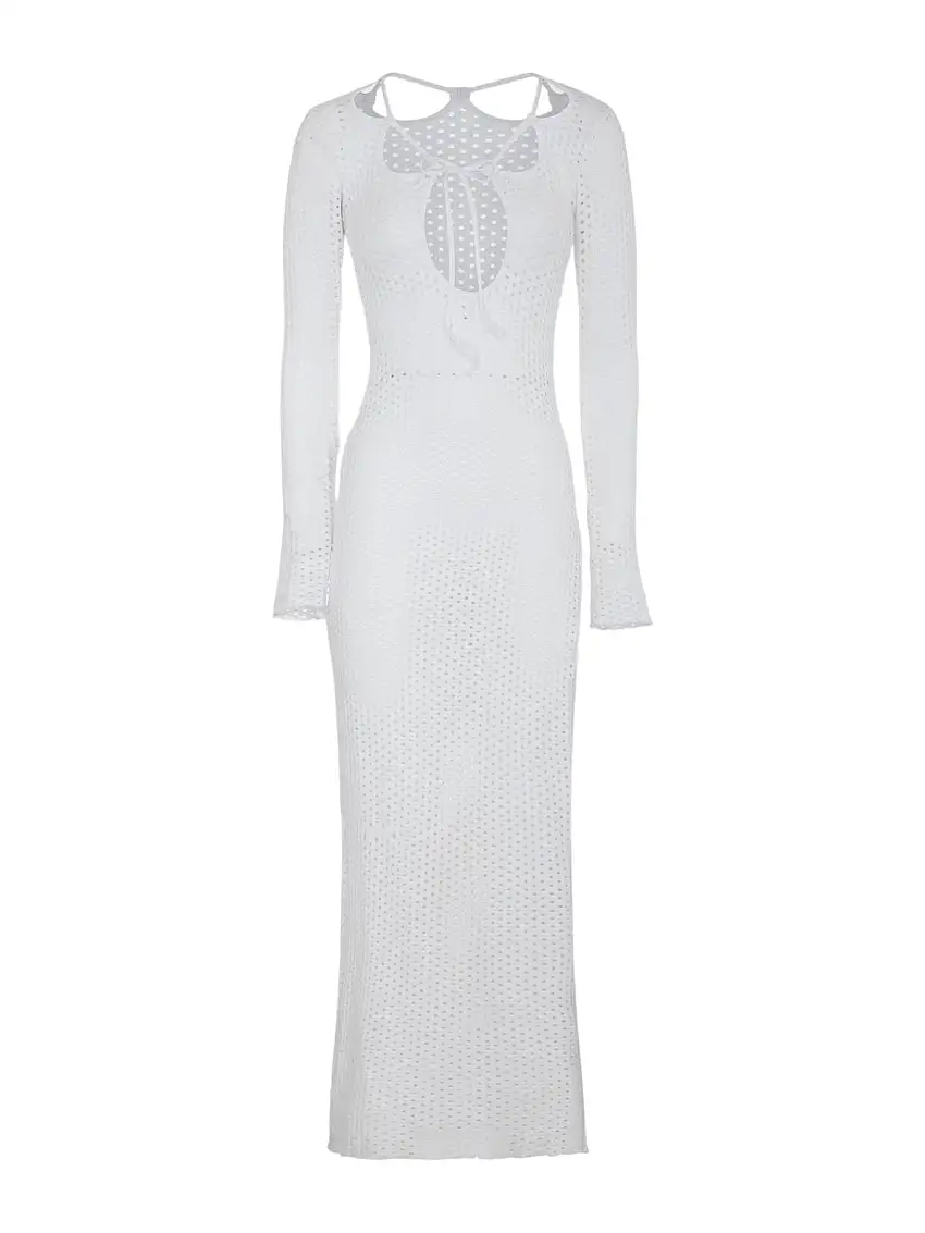 F**K Women's Cover Up FK24-0117WH White