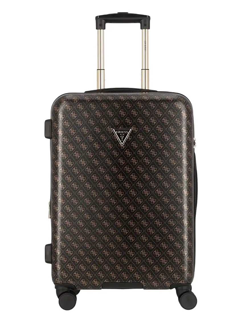 GUESS Women's Suitcase and Trolley JESCO 22 IN 8-WHEELER TWHB83 89982 BRO Brown