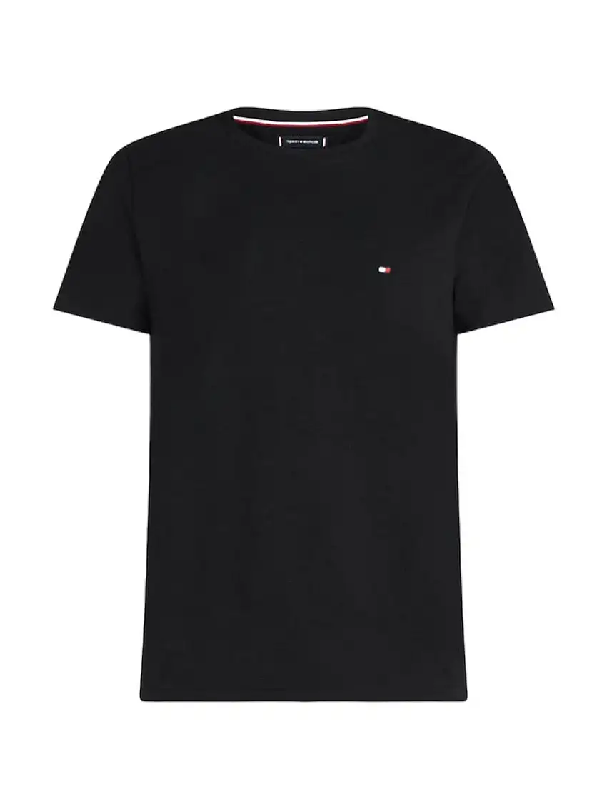 TOMMY HILFIGER Men's T-Shirt and Polo MW0MW27539 BDS Black