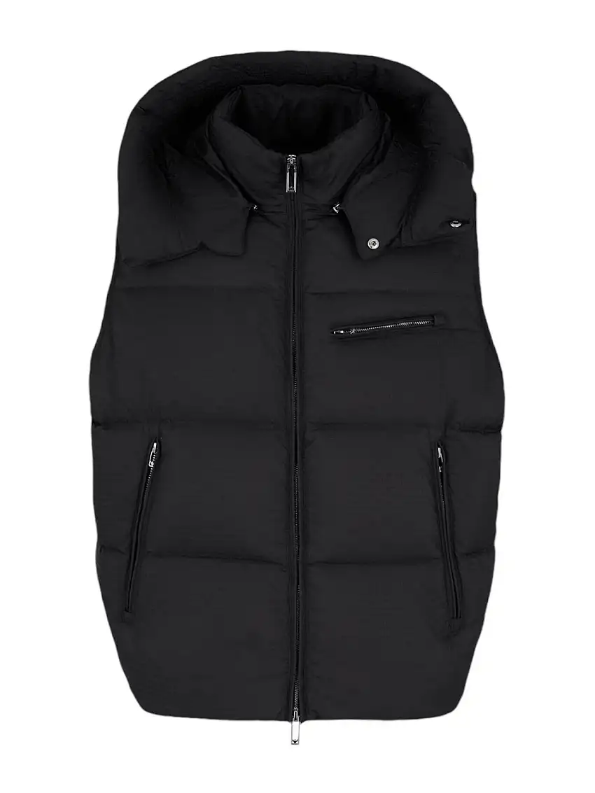 EMPORIO ARMANI Men's Down Jacket 6D1B66 1NNXZ 0999 Black
