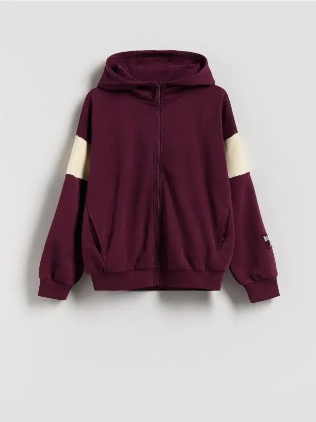 Maglione in cotone Colore maroon