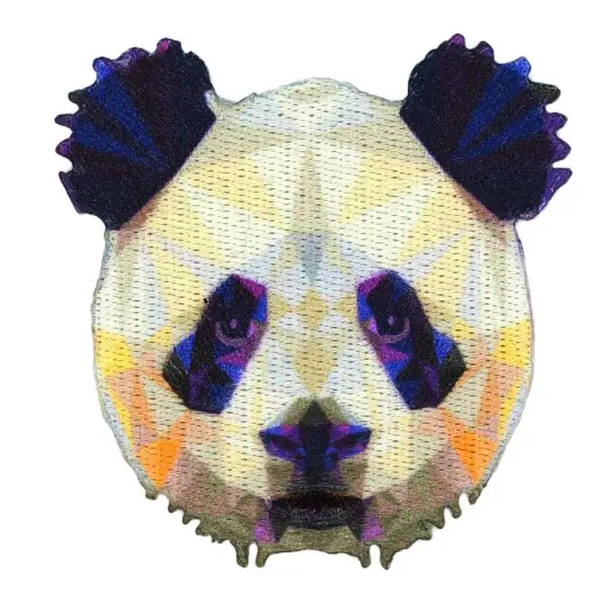 Ecusson panda prisma