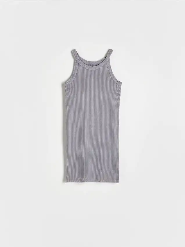 Abito con effetto slavato Colore grigio chiaro