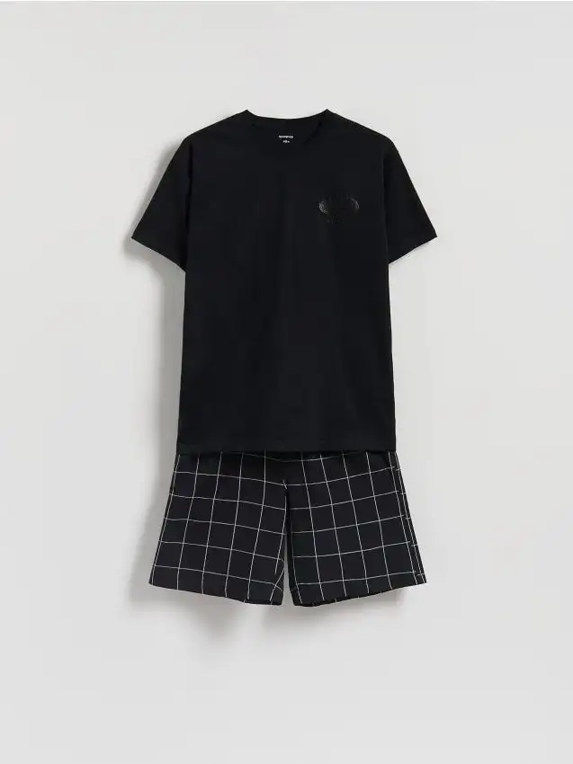 Set pigiama Batman da due pezzi Colore nero