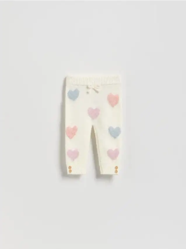 BABIES` TROUSERS Colore panna