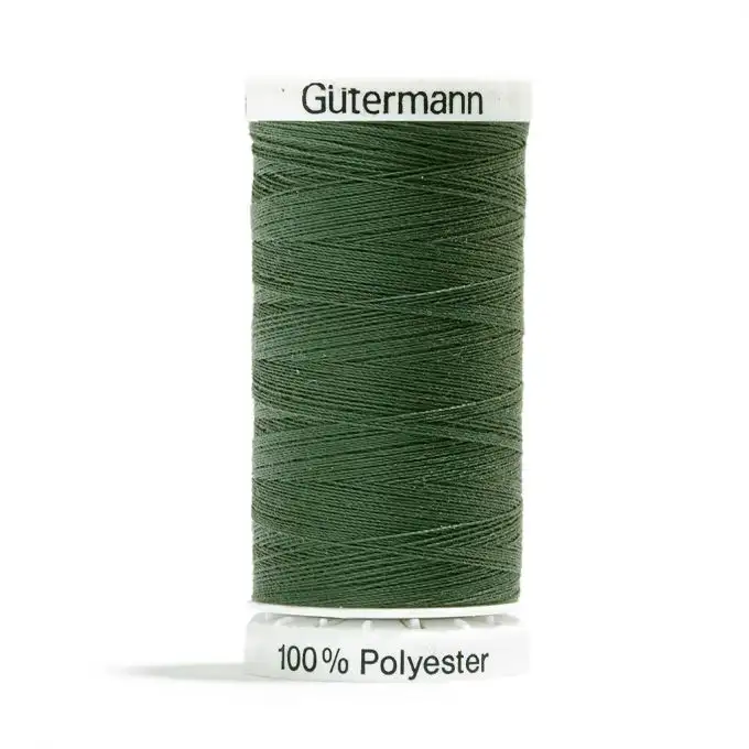 Bobina di filo poliestere Gütermann - Verde - COL 561