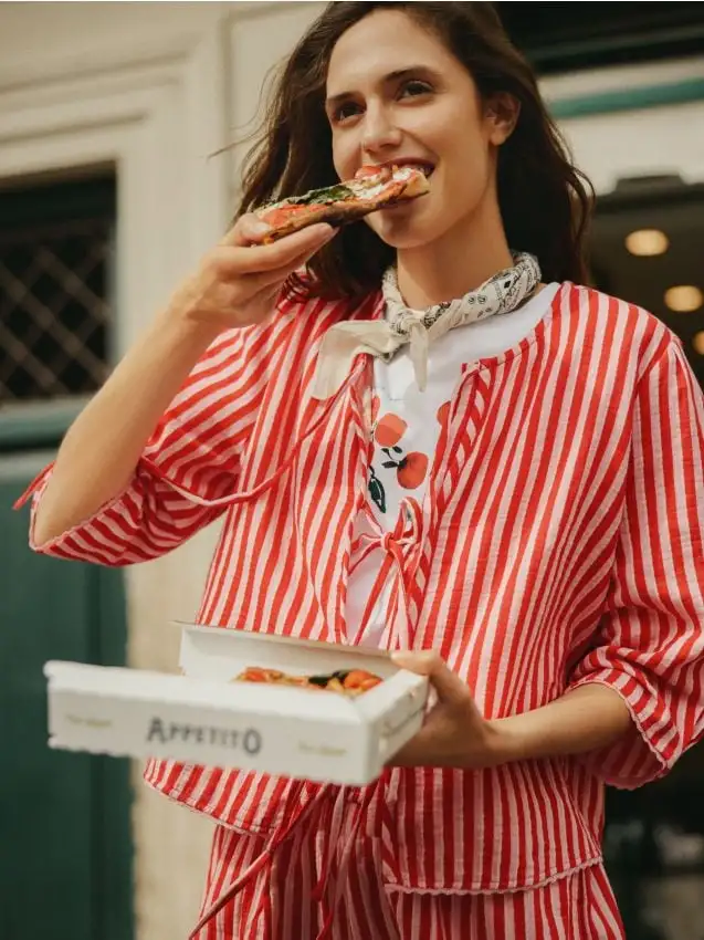 LADIES` BLOUSE Colore rosso