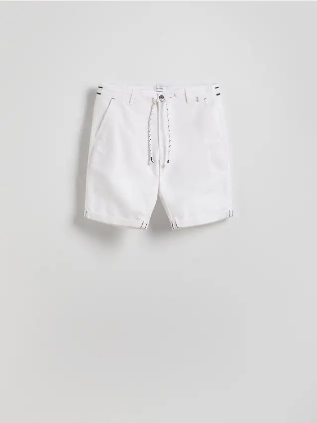 Shorts slim fit Colore bianco