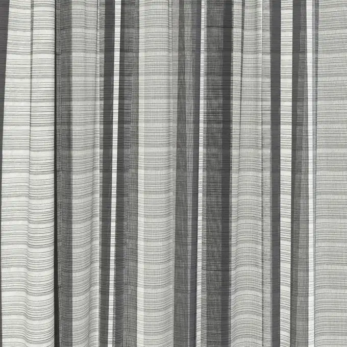 Tessuto velo righe Kenya grande larghezza
