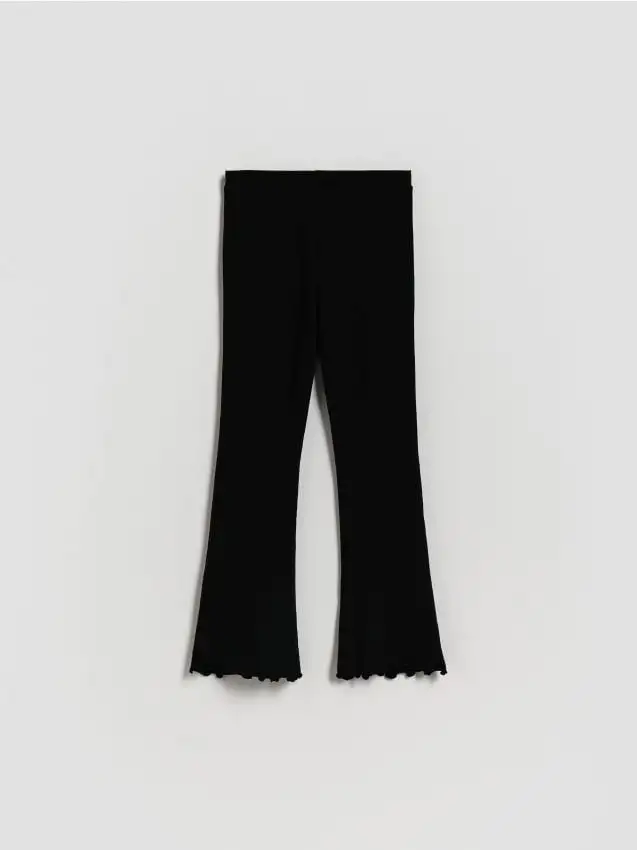 Leggings a zampa Colore nero