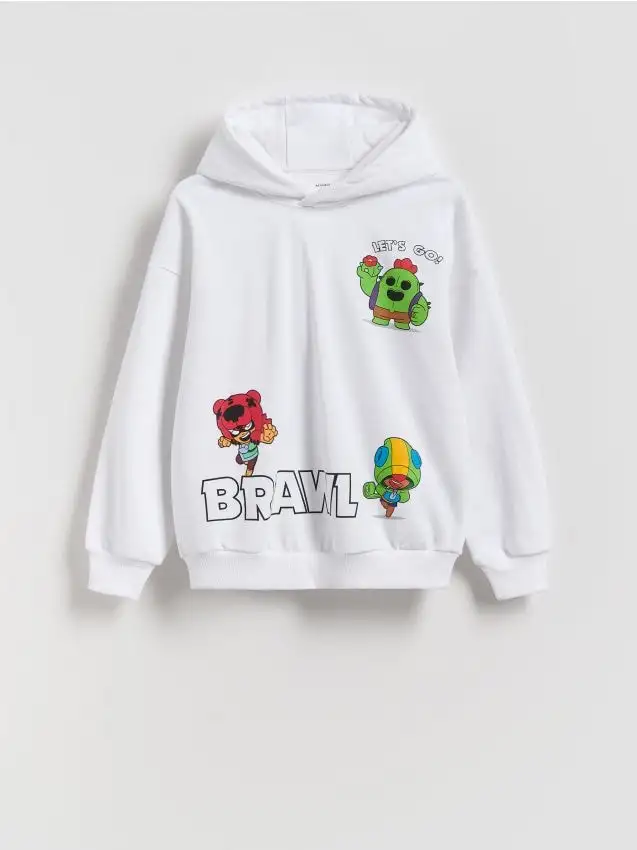 Felpa Brawl Stars Colore bianco