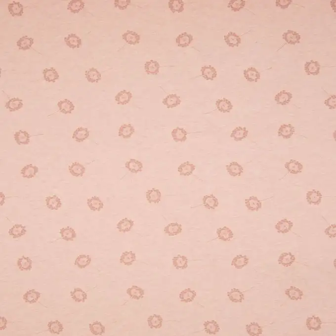 Tessuto jersey cotone fiori rosa chiaro