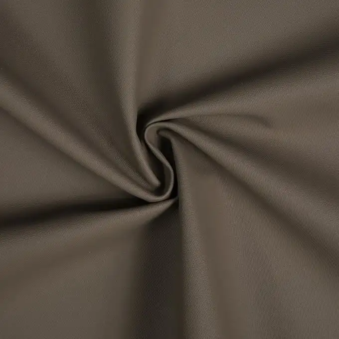 Pelle sintetica spiaggia taupe tinta unita