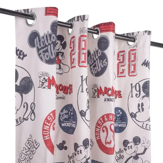 Tenda twill stampata Mickey beige