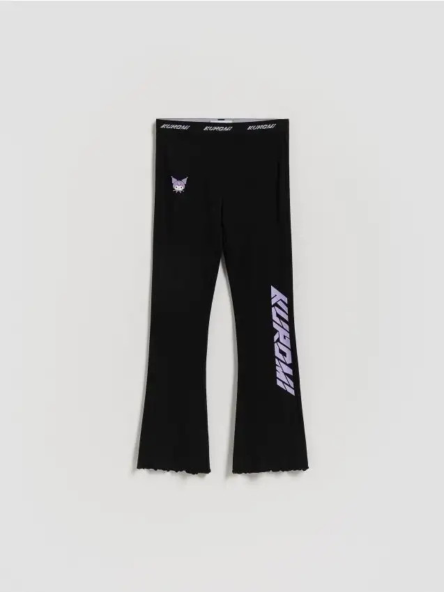 Leggings a zampa Kuromi Colore nero
