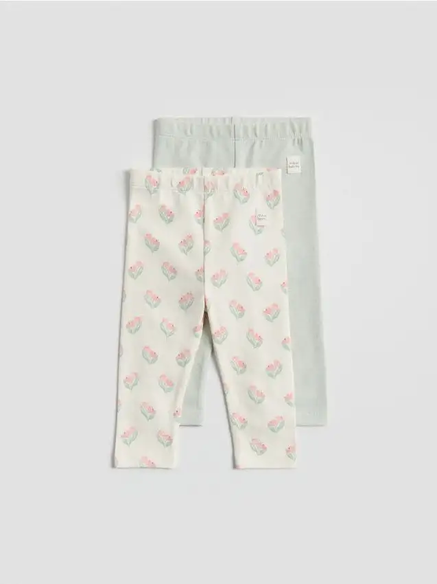 Leggings 2 pack Colore panna