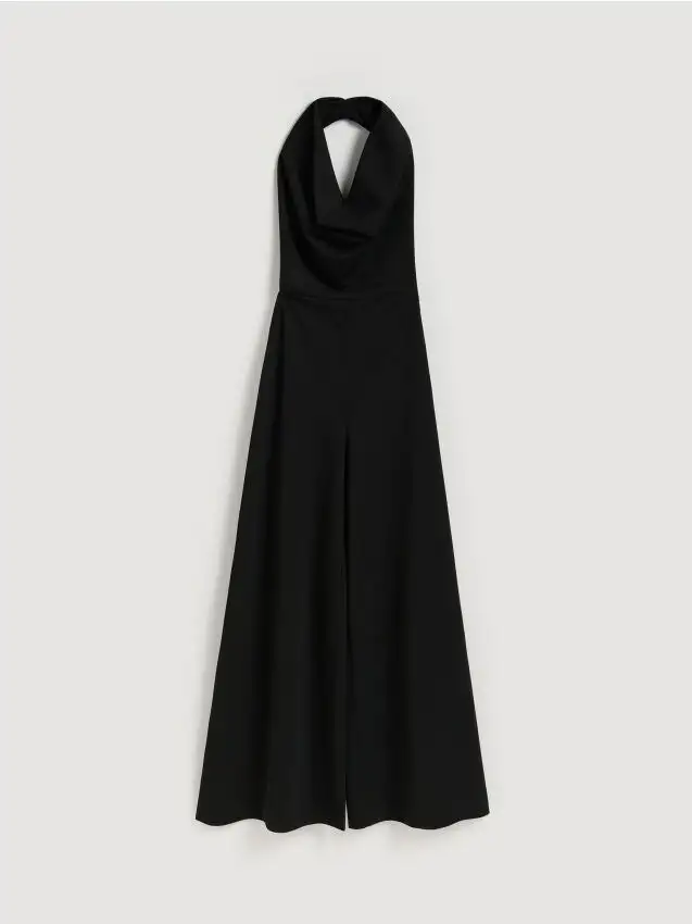 Tuta a gamba ampia Colore nero