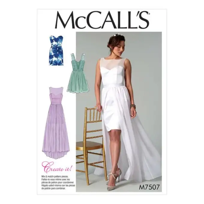 Modello abito da sposa McCalls n7507