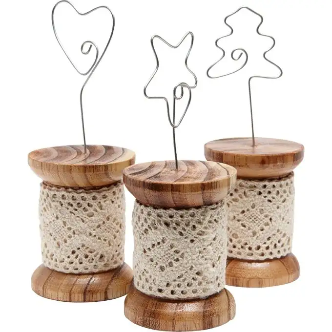 Portafoto bobina di filo