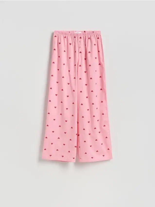 Pantaloni del pigiama Colore rosa shocking