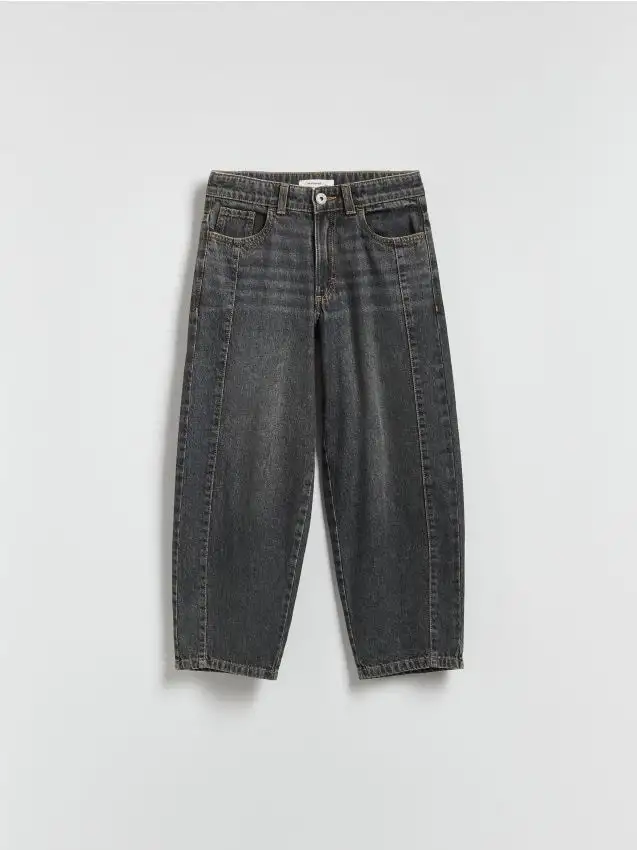 Jeans relaxed fit Colore grigio