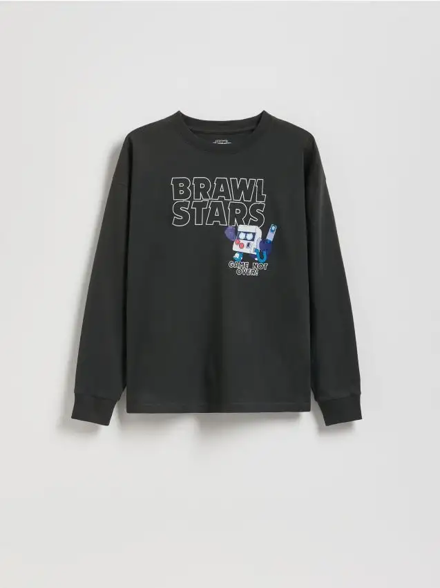 Maglia manica lunga Brawl Stars Colore nero