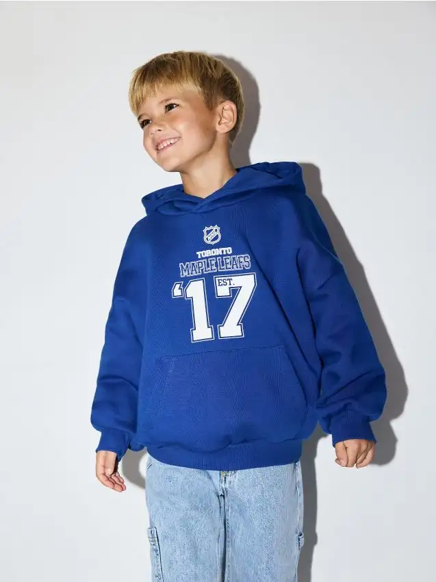 Felpa NHL Toronto Maple Leafs Colore blu scuro