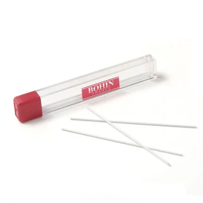 Mine per matita gesso extra fine col. bianco