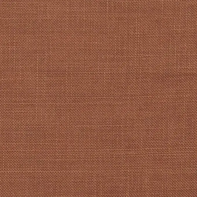 Tessuto di lino ricamabile 45x40cm - Ocra