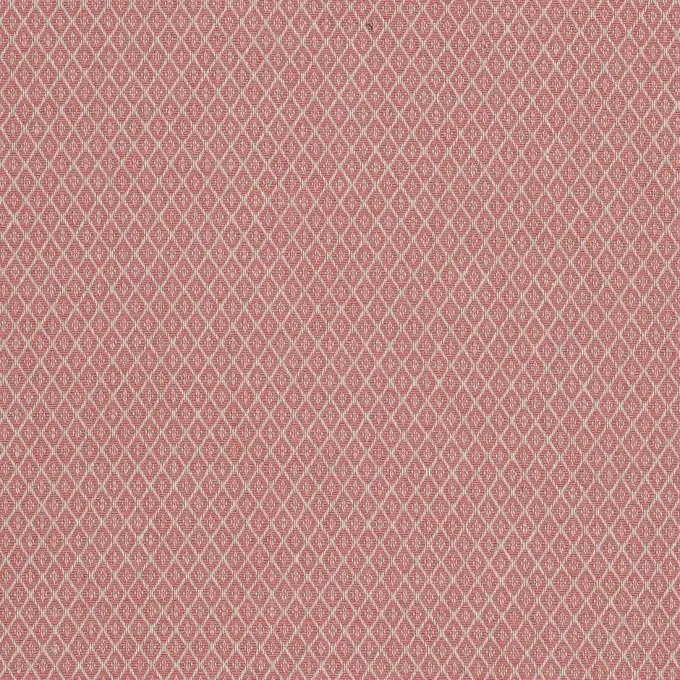 Tessuto jacquard mini motivi geometrici rosa