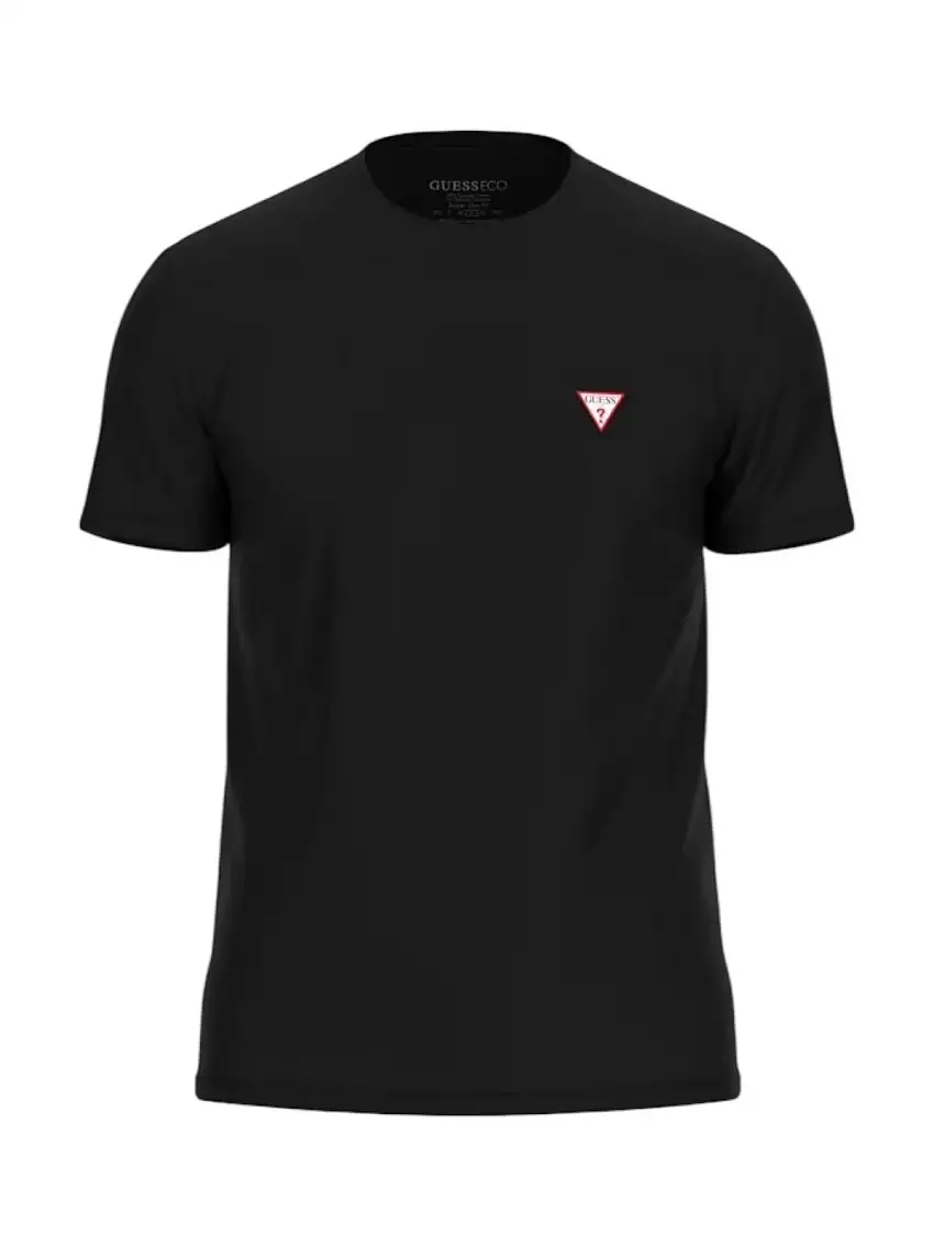 GUESS Men's T-shirt CN SS CORE TEE STR M2YI24 J1314 JBLK Jet Black A996