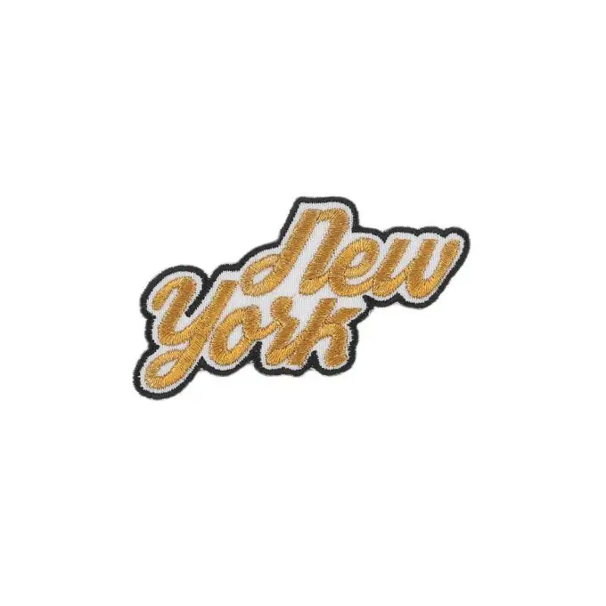 Toppa termoadesiva New York oro