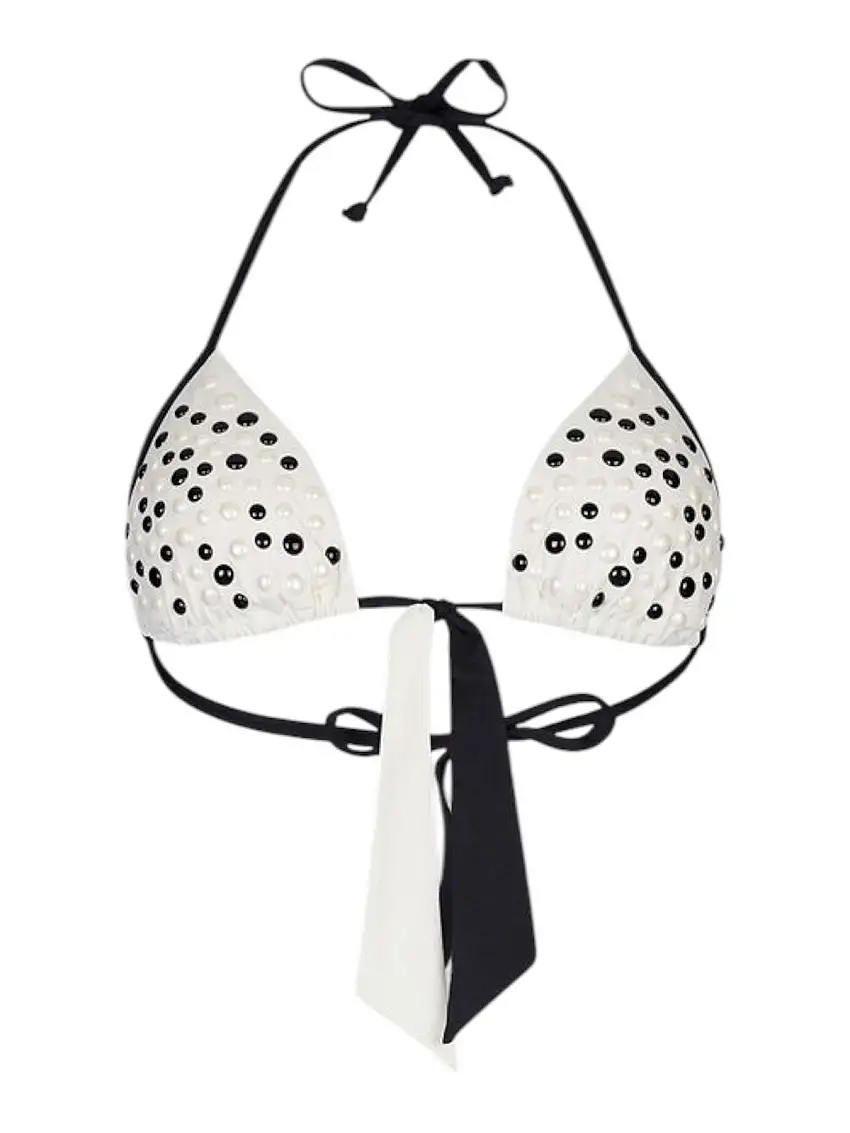 LIU JO BEACHWEAR Women's Swimsuit VA5184J6447 07317 WHITE/BLACK